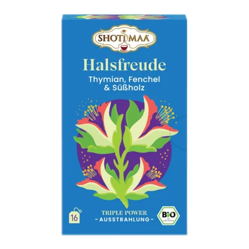 Käheda kurgu tee tüümianiga 16x2g öko