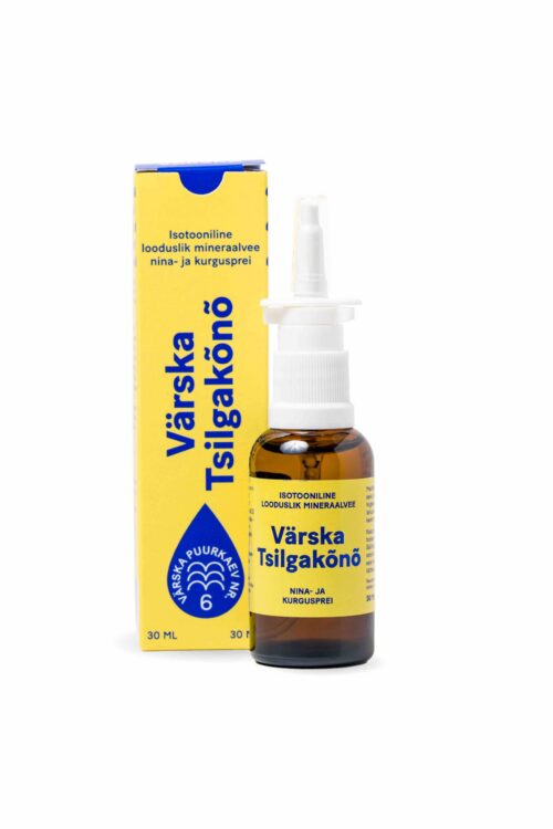 Isotooniline mineraalvee nina- ja kurgusprei lastele 30ml