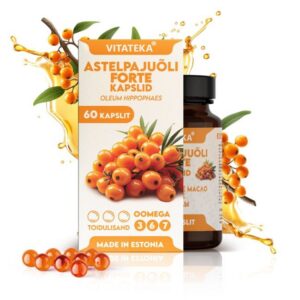 Astelpajuõli kapslid Forte 500mg 60 tk