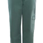 Naiste püksid 97% öko-pv 27R roheline