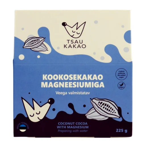 Kookosekakao magneesiumiga 225g