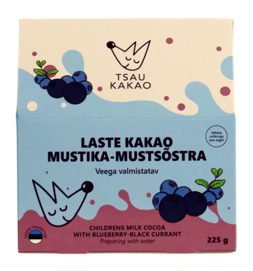 Piimakakao lastele mustka-mustsõstra 225g