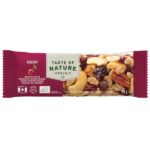 Pähklitega ja kirssidega batoon agaavisiirupiga 40g öko