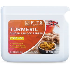 Куркумин 2500 мг с имбирем и черным перцем 60 таблеток