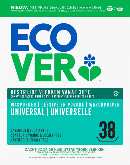 Ecover pesupulber universaal 1,9kg